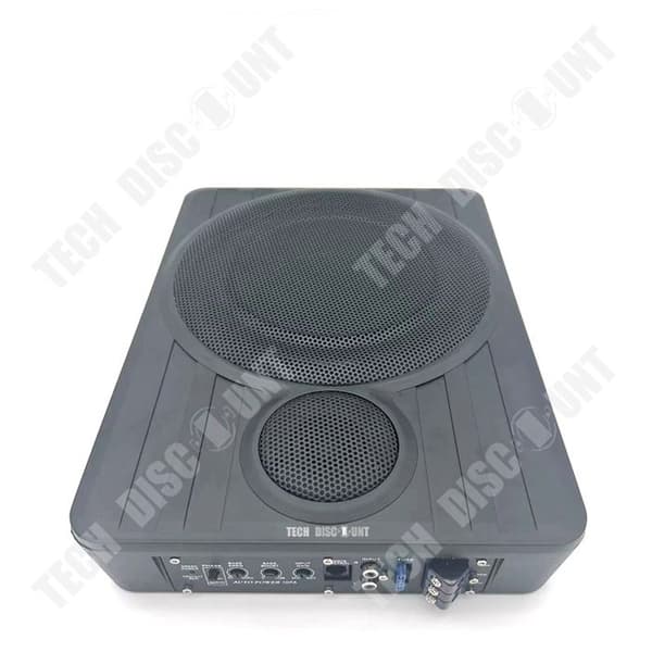 TD® Subwoofer billjud modifiering bil aktiv subwoofer 10 tum 12V hög effekt säte bil subwoofer