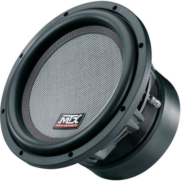 MTX TX812 "HighEnd" bilsubwoofer 30cm 1800W RMS 2 aluminiumchassi 3" spole för sluten låda eller reflexfibermembran