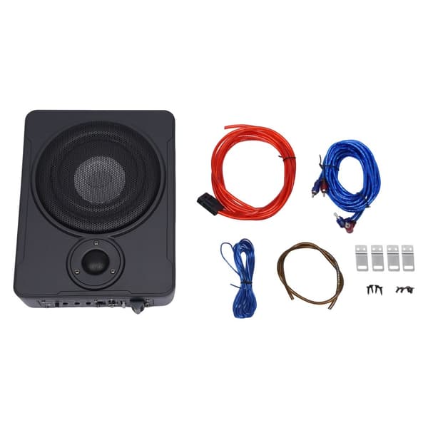 Under-sæde Subwoofer, 200W Faktisk Effekt, 30-100Hz Frekvensrespons, 8" Højttaler Diameter,8"