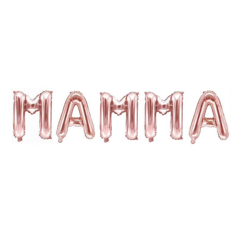Ballonggirlang MAMMA roséguld
