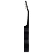 vidaXL klassisk western cutaway-guitar med 6 strenge 38" sort