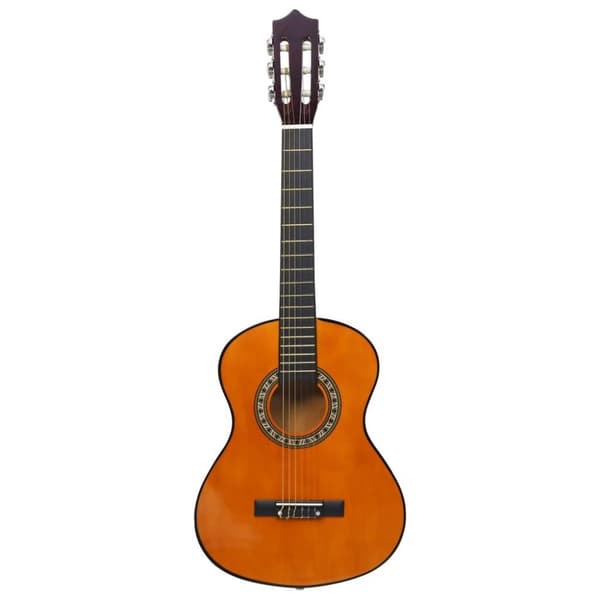 vidaXL klassisk guitar for begyndere og børn 1/2 34" lindetræ