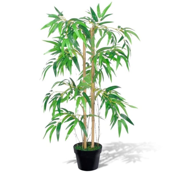 vidaXL kunstig bambusplanteTwiggy med potte 90 cm