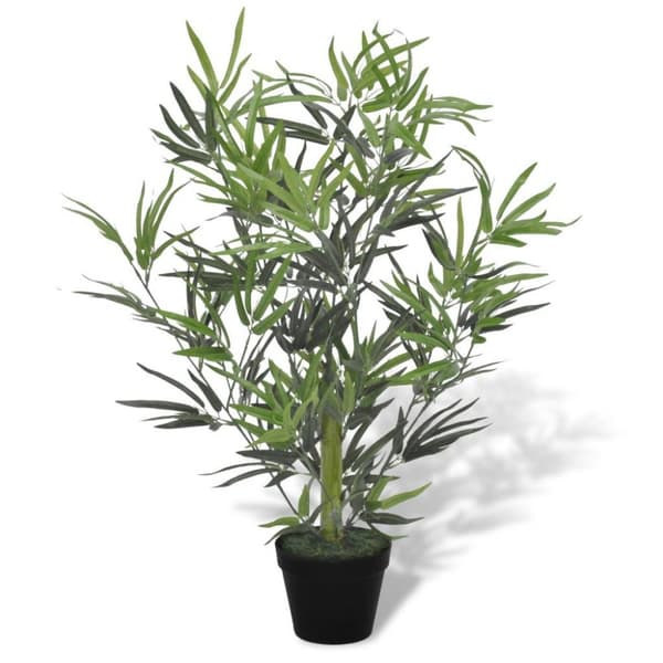 vidaXL kunstigt bambustræ med potte 80 cm
