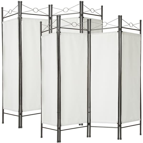 2 rumdeler 180x160x2,5cm - hvid