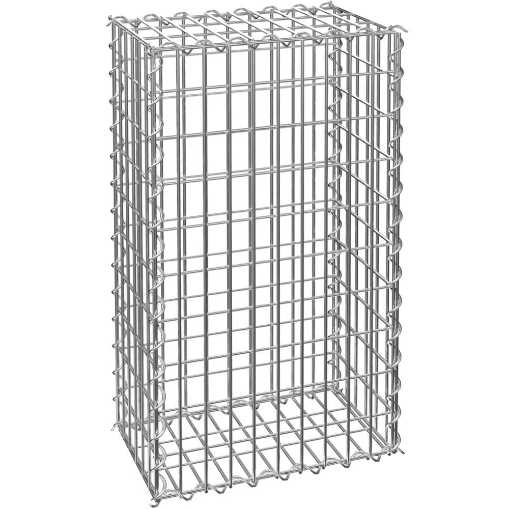 Gabione stenkurv - 100 x 30 x 50 cm