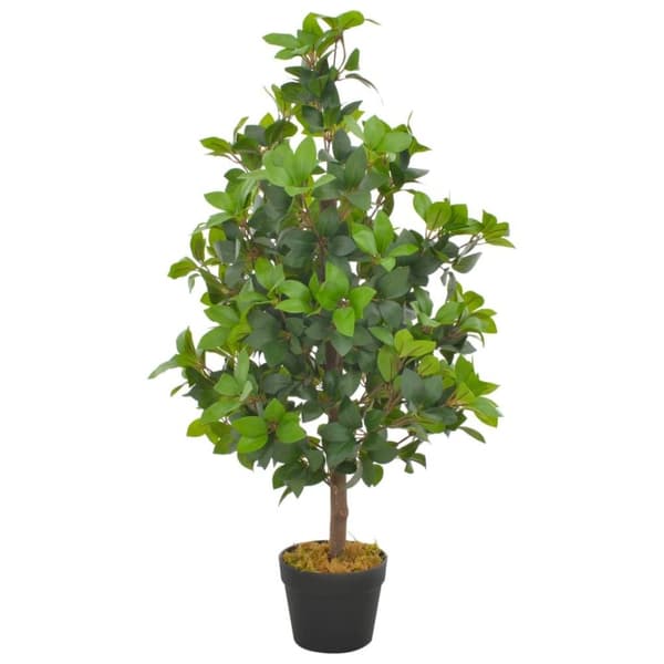 vidaXL Konstväxt Lagerträd med kruka 90 cm grön