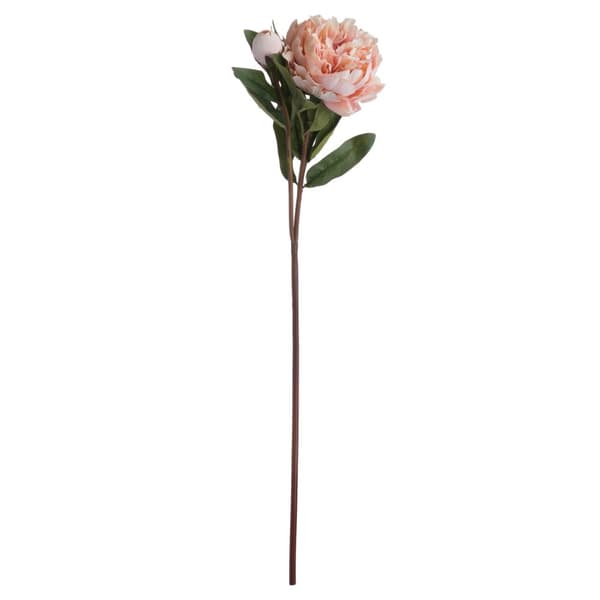 Hill Interiors Faux fersken-pæon-rose med fersken