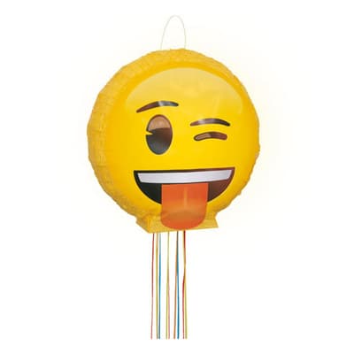 Unique Party 3D Emoji Pull Pinata