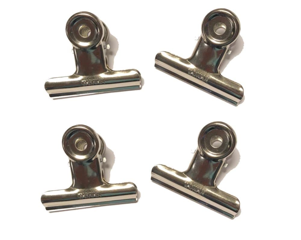 8 metall dekor klämmor pappersklämma 31 mm