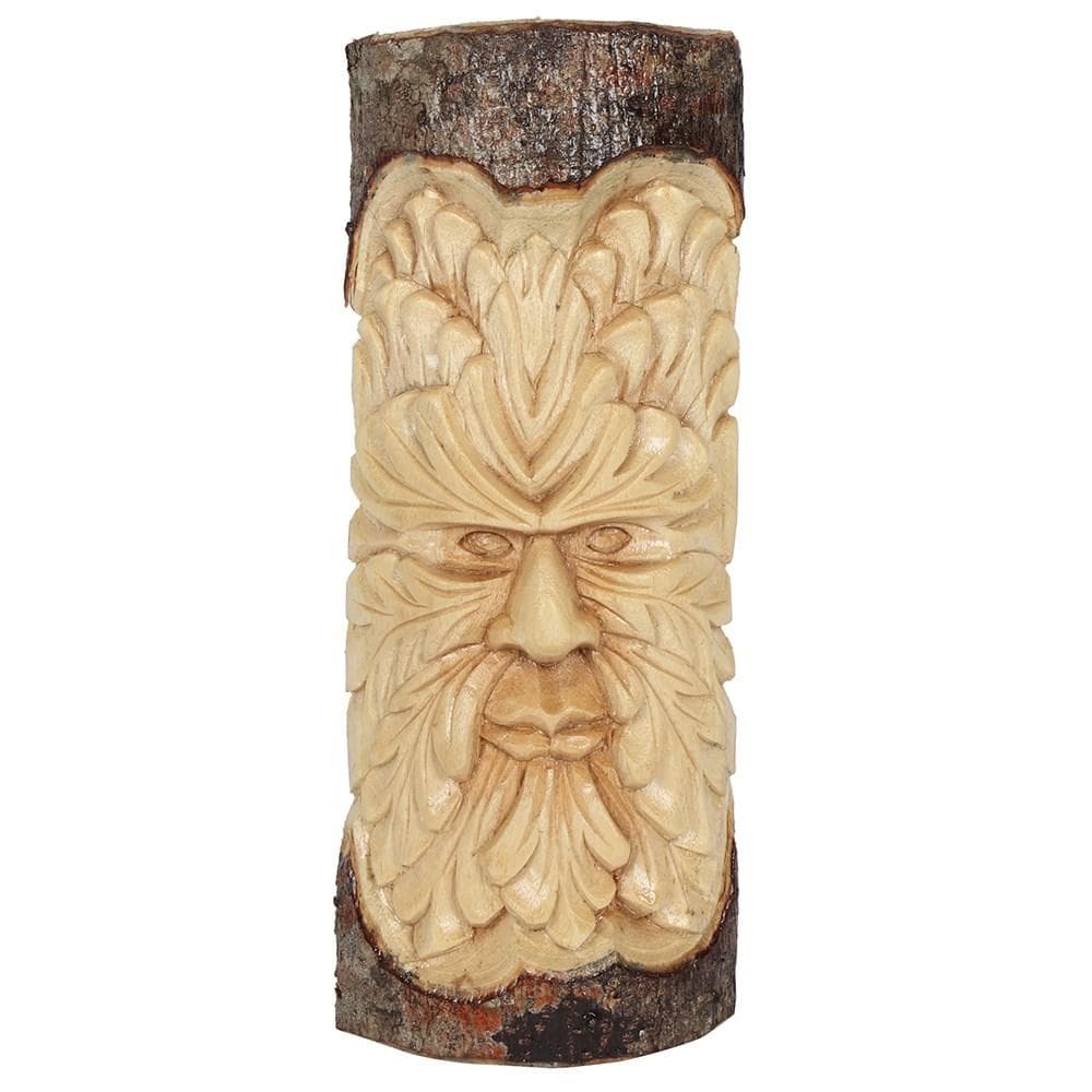 Something Different Green Man Wood Carving Wall Art