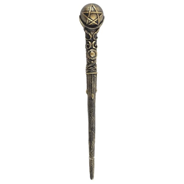 Something Different Bronze Pentagram Wand