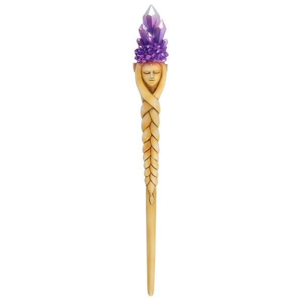 Something Different Kristall gudinna stav Gold/Purple One Size