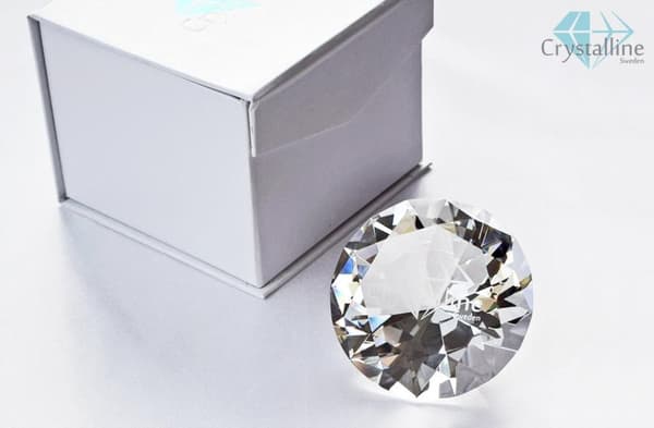 BRILLIANT Timantti sisustus kristalli - Crystalline Sweden