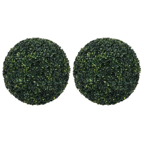 vidaXL Konstgjorda buxbombollar 2 st 52 cm