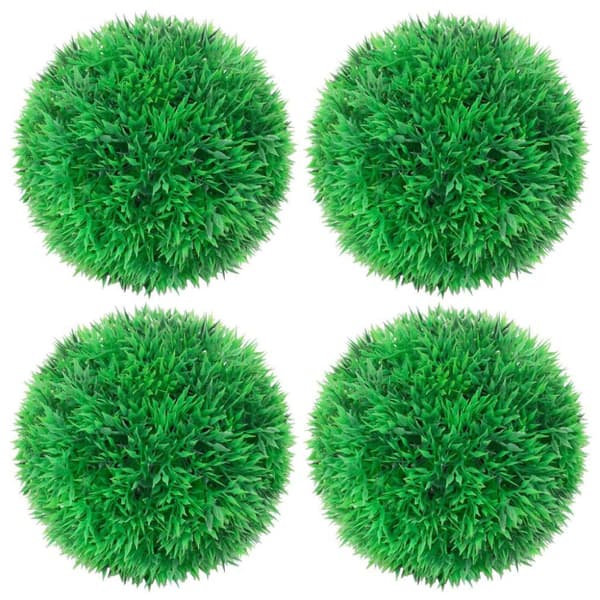 vidaXL kunstige buksbom 4 stk. 12 cm kugleformet