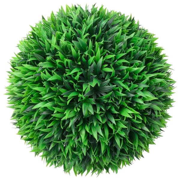 vidaXL Tekokasvi puksipuupallot 2kpl 38 cm