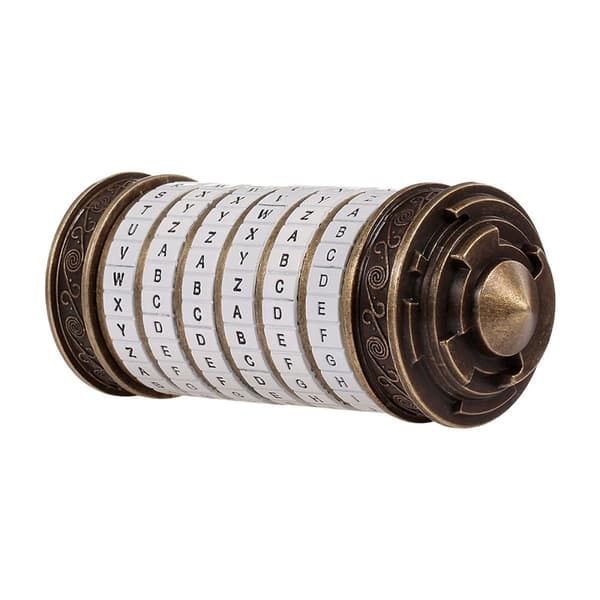 Da Vinci-koden, Cryptex med Ringe - Guld og Hvid