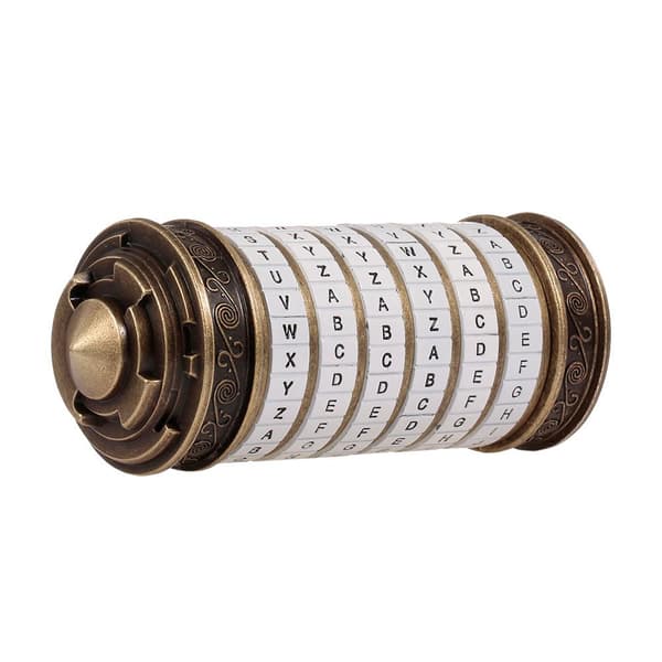 Da Vinci-koden, Cryptex med Ringe - Guld og Hvid