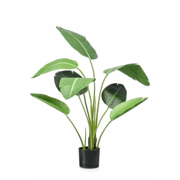 Emerald Konstväxt papegojblomma i kruka 120 cm grön