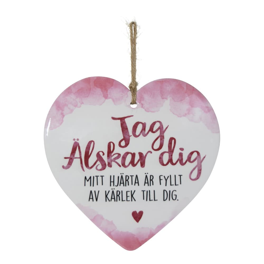 Budskapshjärta jag älskar dig