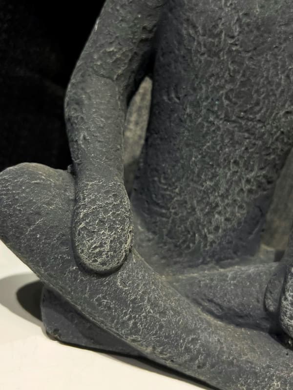 Figur Meditation Svart 28 cm