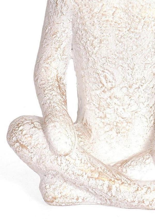 Figur Meditation Beige 28 cm