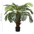 Pikkukuva 6 / 6: vidaXL Tekokasvi japaninkäpypalmu ruukulla 90 cm vihreä