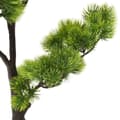 Miniatyrbillede 5 af 7: vidaXL kunstigt fyrretræs-bonsaitræ med potte 60 cm grøn