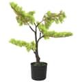 Miniatyrbild 2 av 7: vidaXL Konstgjort bonsaiträd i kruka cypress 60 cm grön