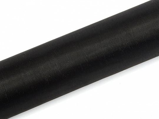 Organzatyg Svart