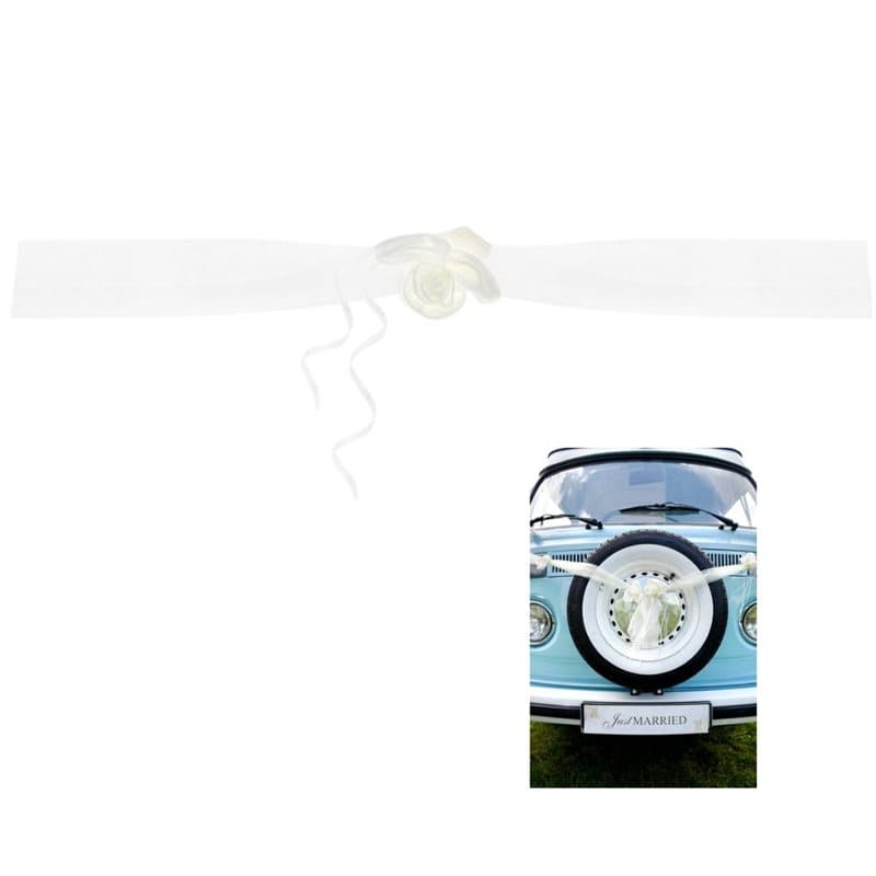 Bildekoration Bröllop Creme