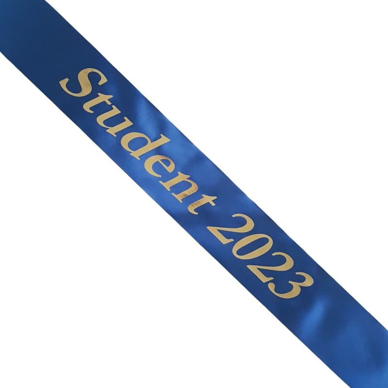Ordensband "Student 2022", flera färger