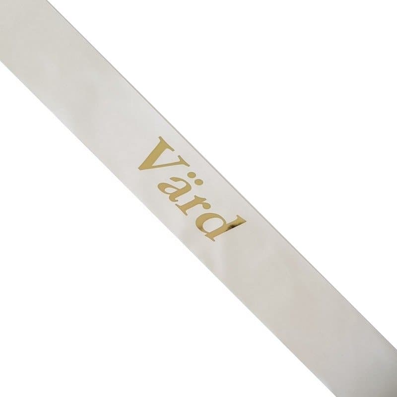 Ordensband "Värd", flera färger