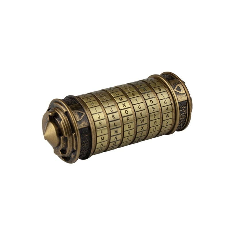 Da Vinci Koden Cryptex Presentask och Pussel