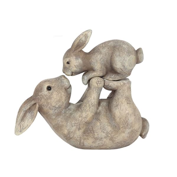 Something Different Some Bunny Loves You Ornament Grey One Size
