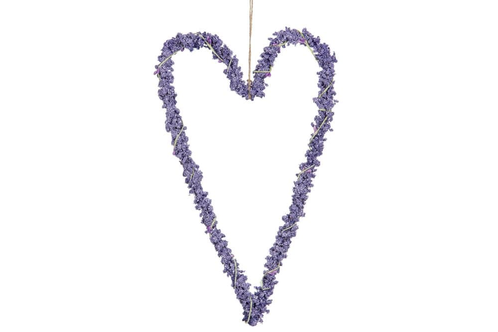 Hängande hjärta lavendel liten