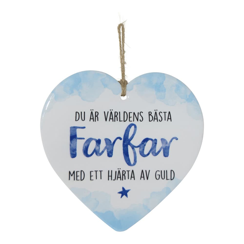 Budskapshjärta farfar