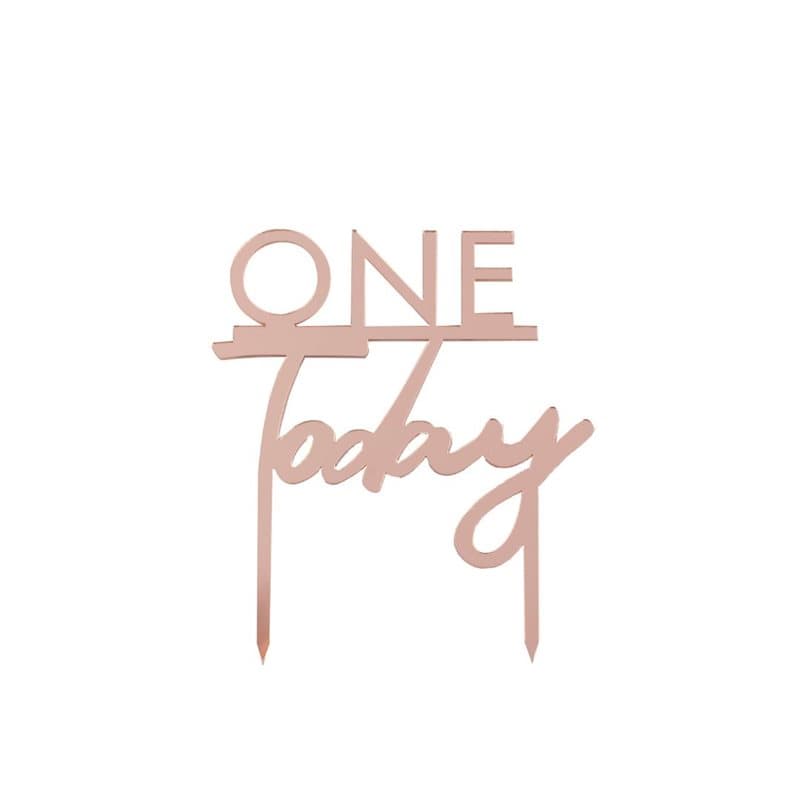 Tårtdekoration One today, 1st