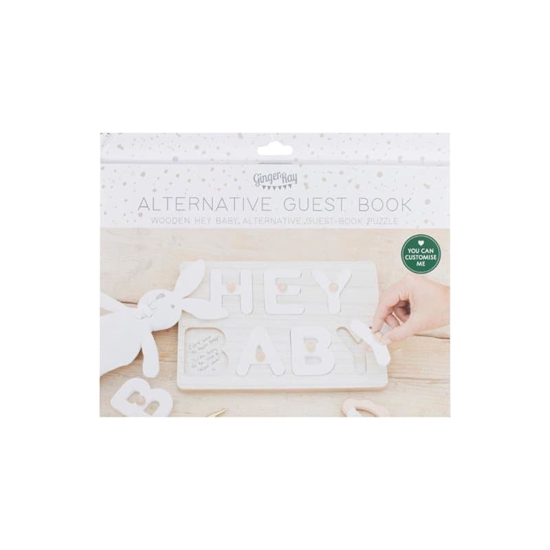 Alternativ gästbok "Hey baby", 1 st.