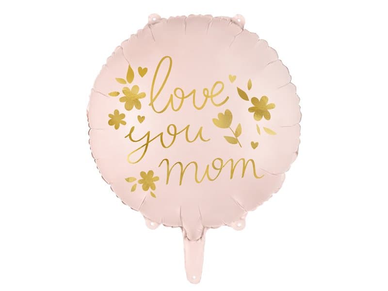 Fölieballong Love you mom, 45 cm