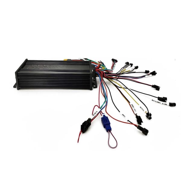 36V-52V Universal Motor Controller 36V-52V 35A 1000W-1500W 3-mode Sine Wave Ebike Controller for Electric Bicycle Black