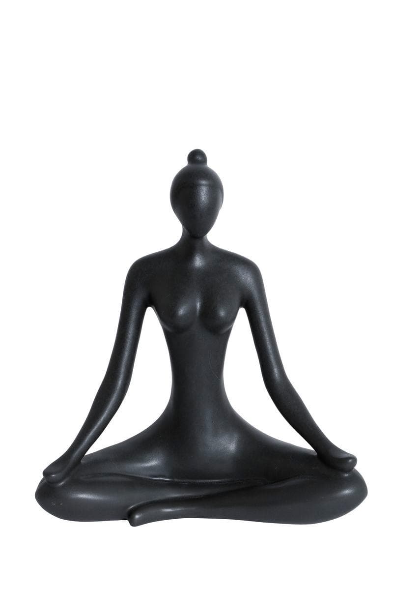 Yoga Dam Svart 29 cm