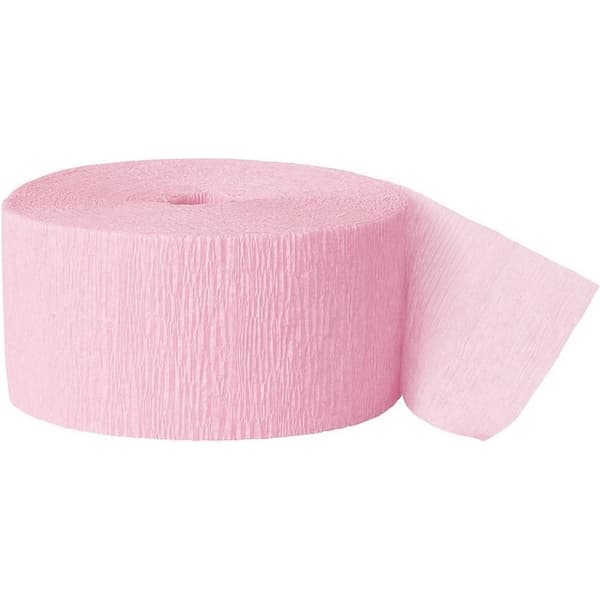 Creative Party Crepe Paper Streamers Pink One Size