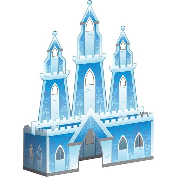 Creative Party 3D Castle Party Centrepiece Blue One Size