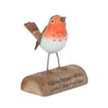 Miniatyrbilde 1 av 2: Something Different Robins Appear Resin Ornament