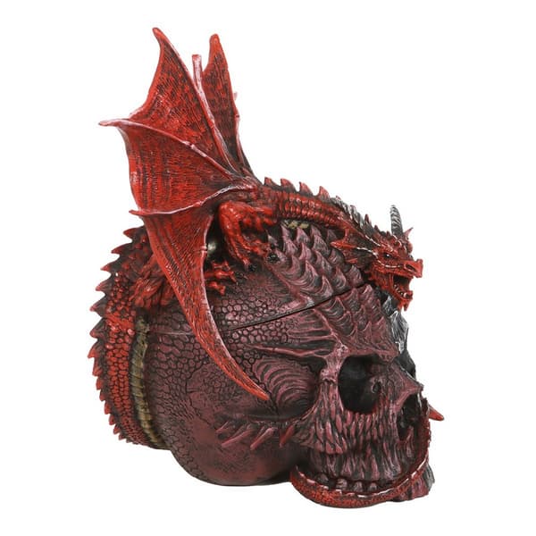 Spiral Direct Serpent Infection Skull Ornament