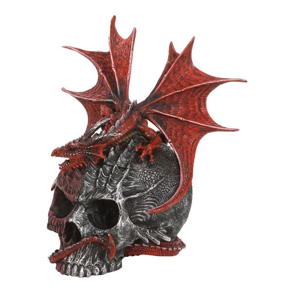 Spiral Direct Serpent Infection Skull Ornament