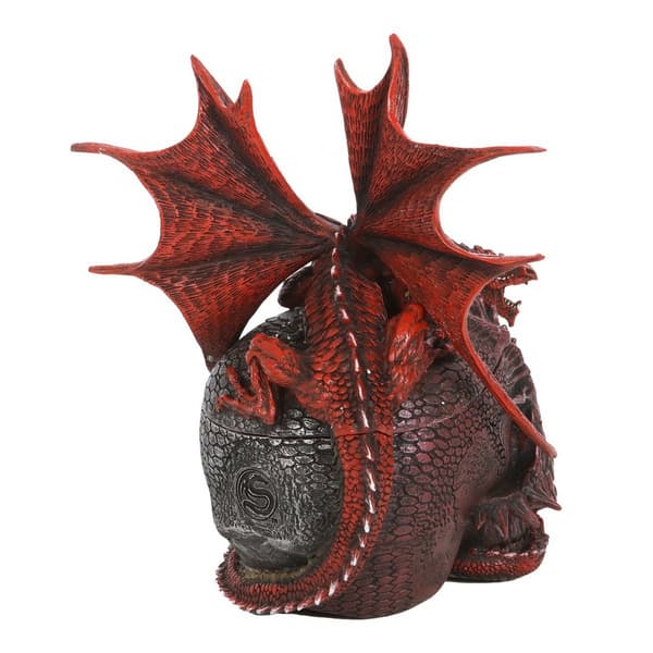 Spiral Direct Serpent Infection Skull Ornament