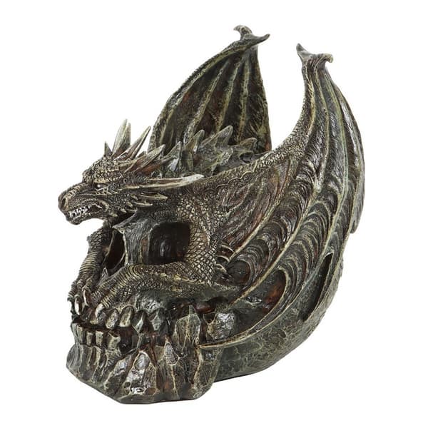 Spiral Direct Draco Dragon Skull Ornament